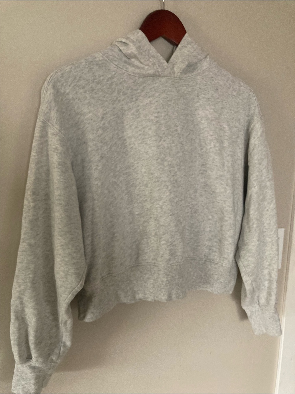Old Navy Gray Crewneck Hoodie - Lightweight Pullover